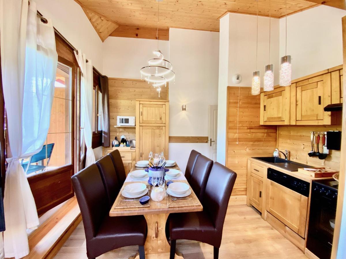 Apartament Appt 3Ch, Au Pied Des Pistes A La Deco Soignee Flumet Zewnętrze zdjęcie